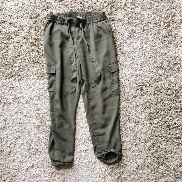 3/30 comfortable green cargo pants - Picture 3 of 7